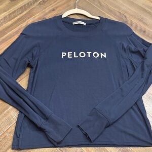 Peloton Dark Blue Long Sleeve Top